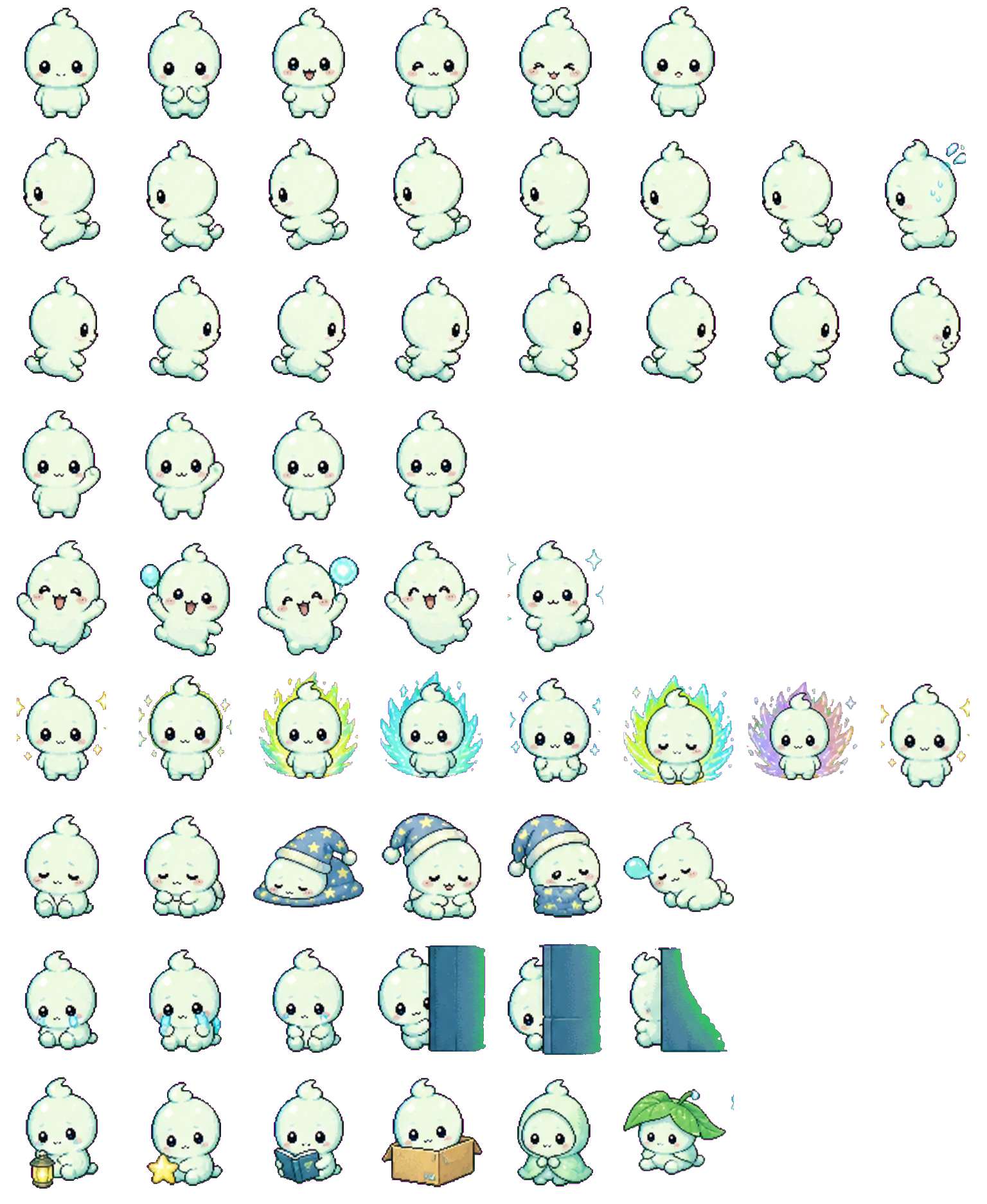 Smiski Codex pet original spritesheet