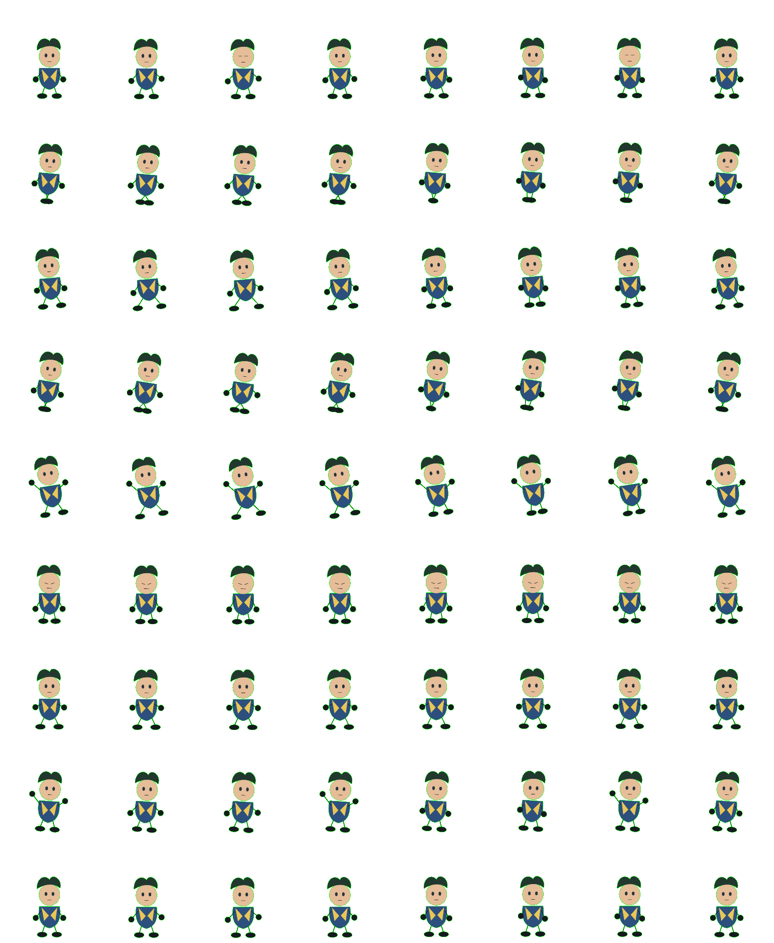 Spike Spiegel Codex pet original spritesheet