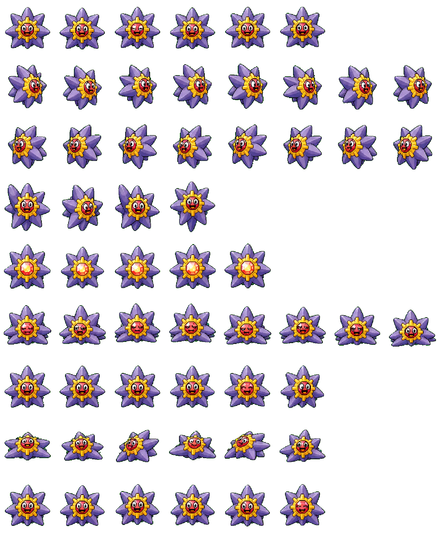 Starmie Codex pet original spritesheet