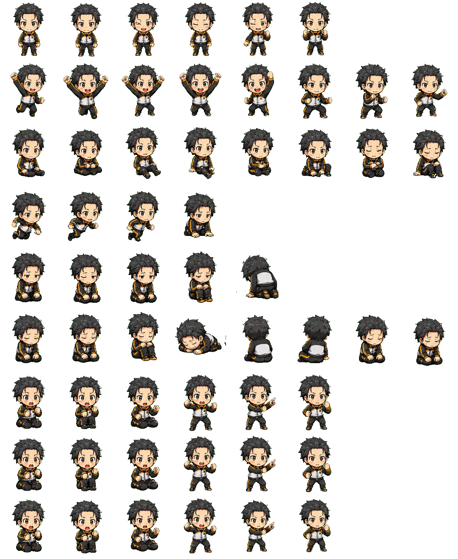 Subaru Natsuki Codex pet original spritesheet