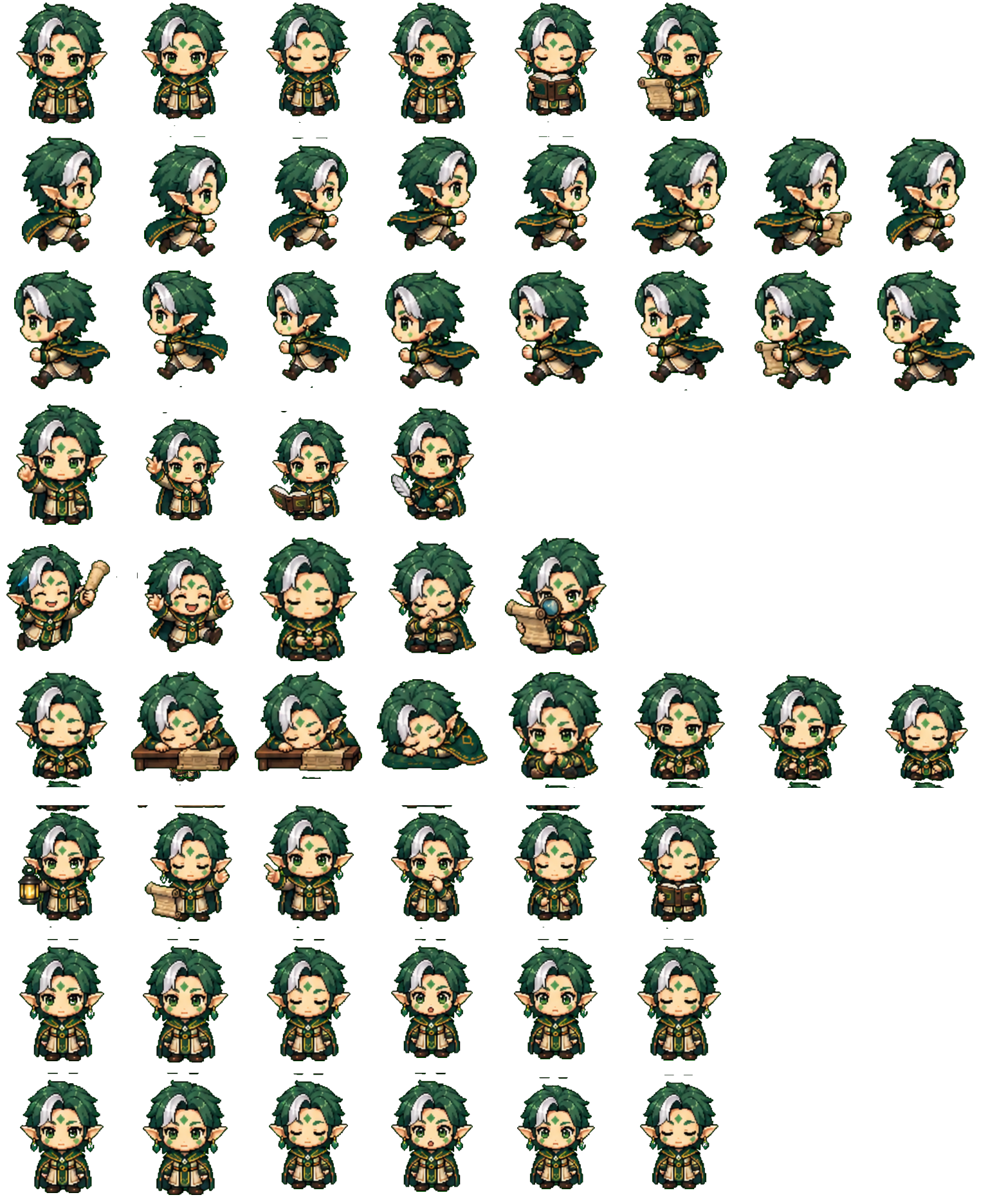 Wesley Codex pet original spritesheet