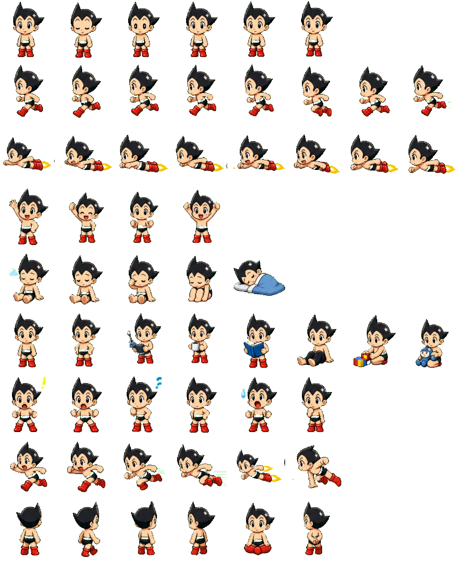 Tetsuwan Atom Codex pet original spritesheet