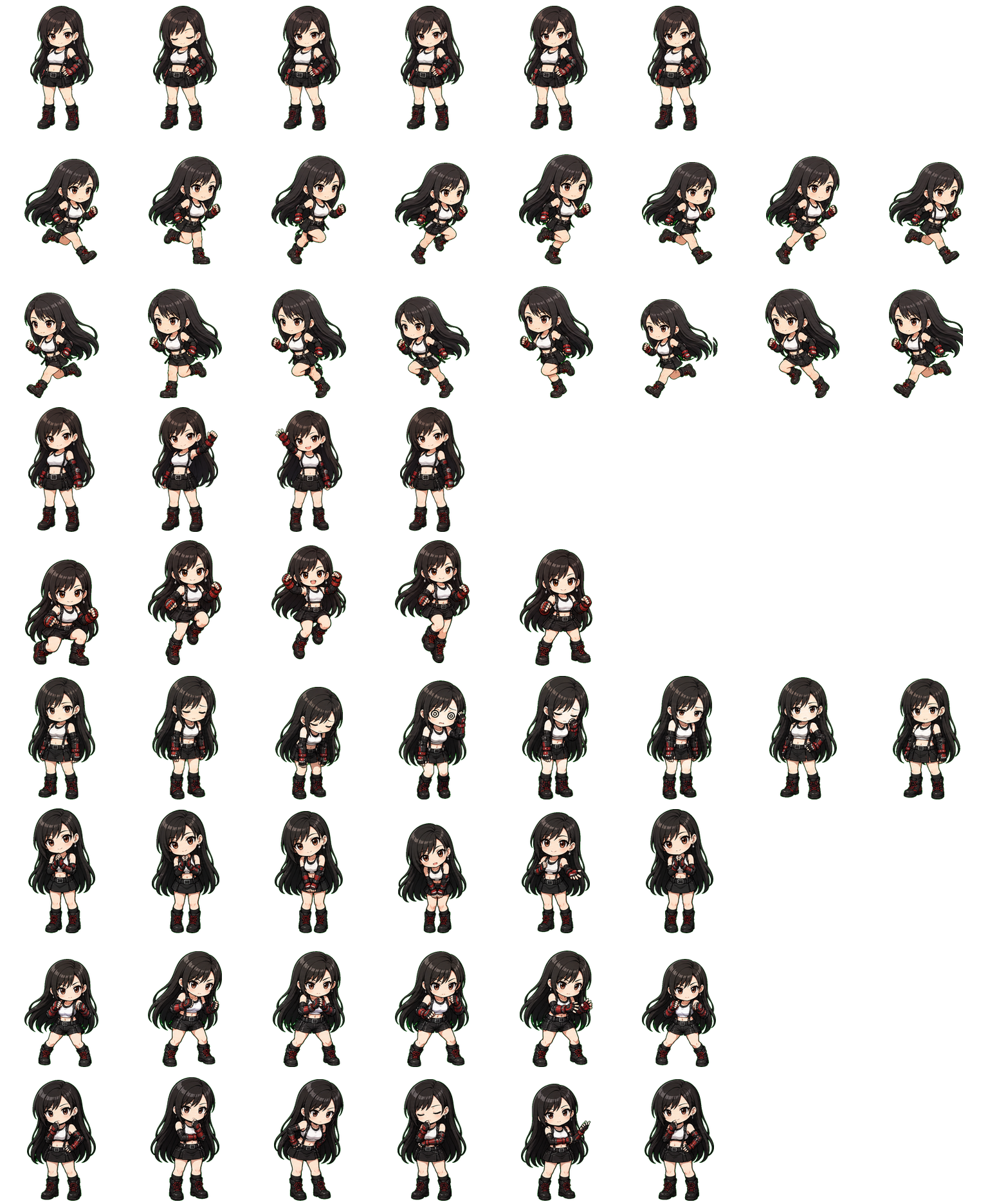 Tifa Codex pet original spritesheet