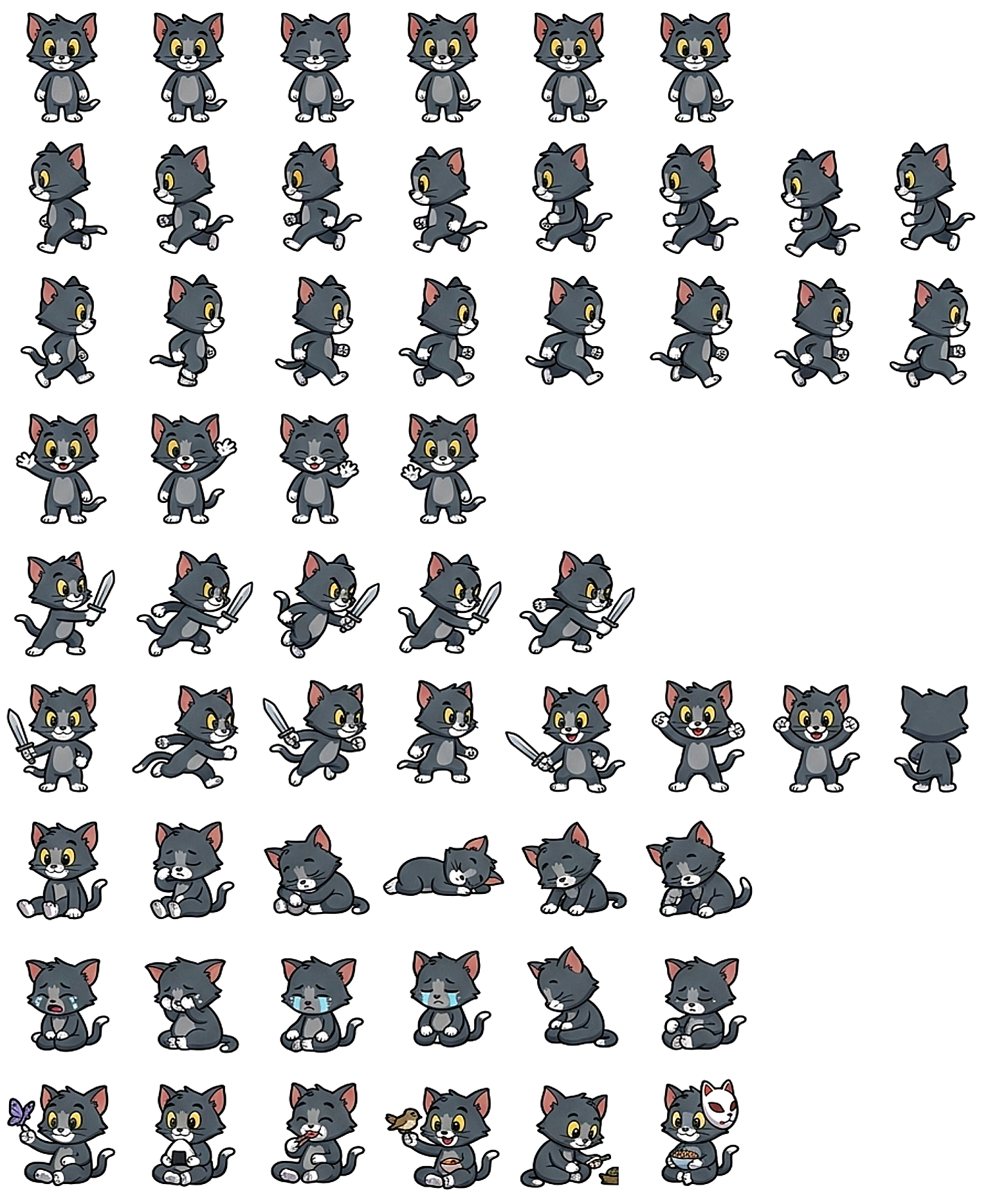 Tom Codex pet original spritesheet