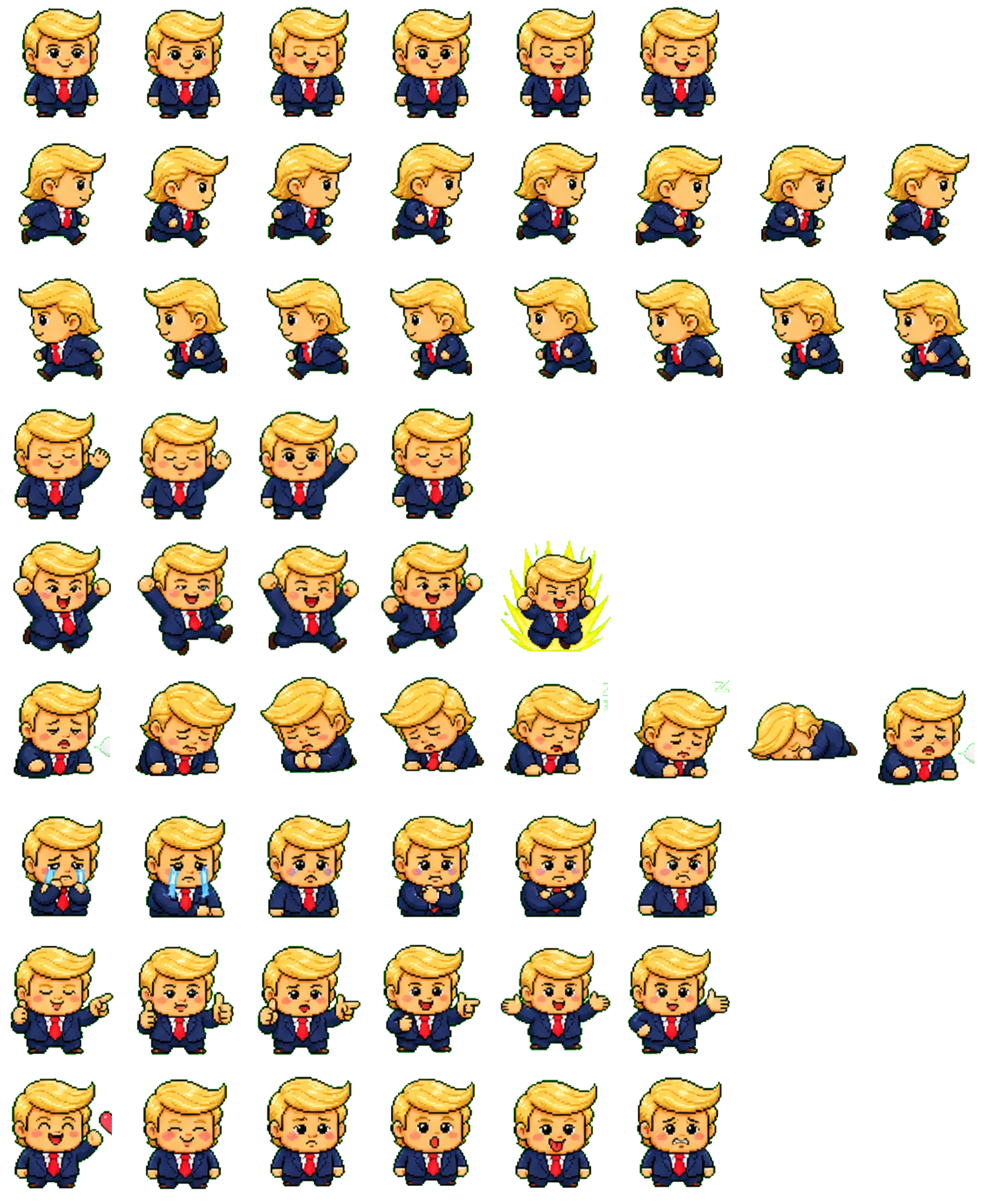 Trump Codex pet original spritesheet