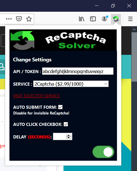 ReCaptcha Solver