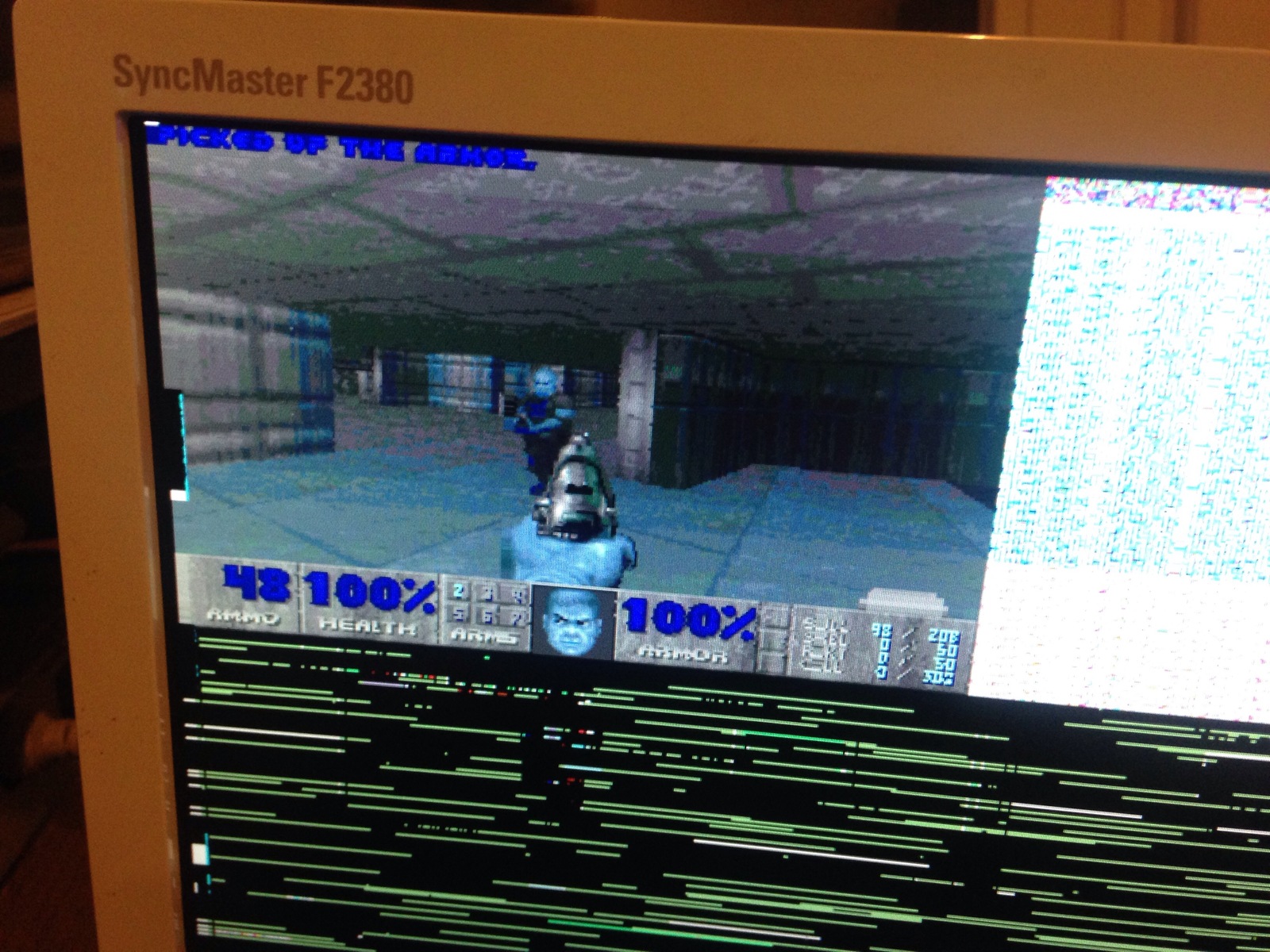 Prototype 2 first Amiga Doom Screen