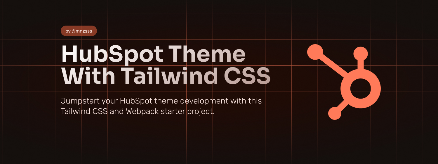 HubSpot Tailwind CSS Starter