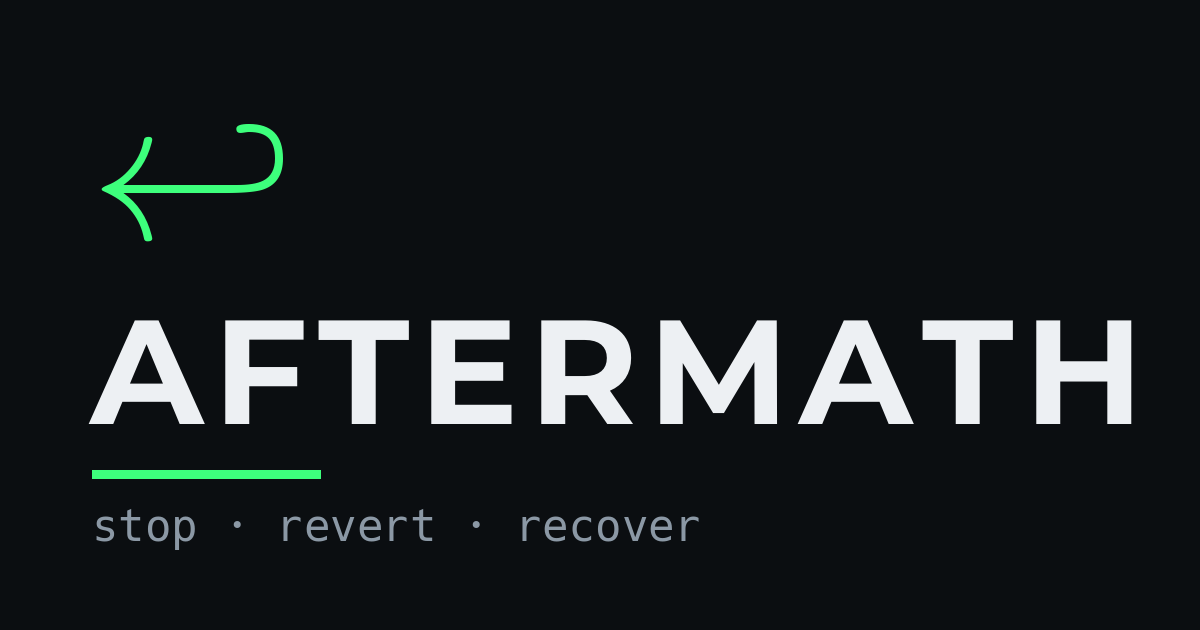 Aftermath logo