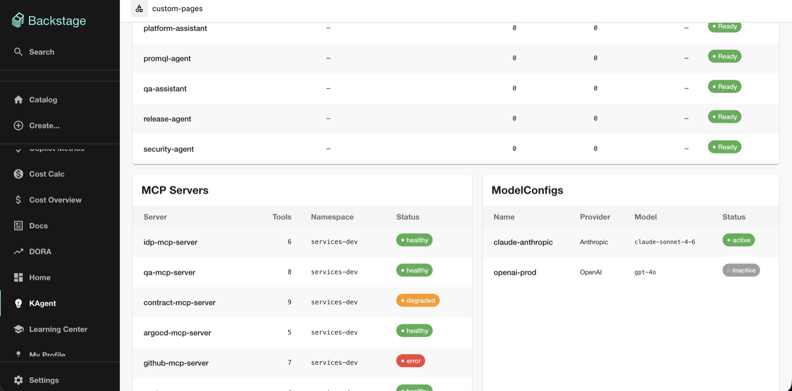 MCP servers