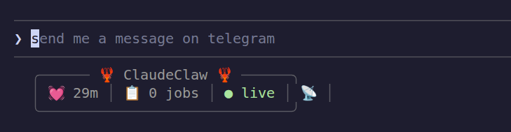 Claude Code folder-based status bar