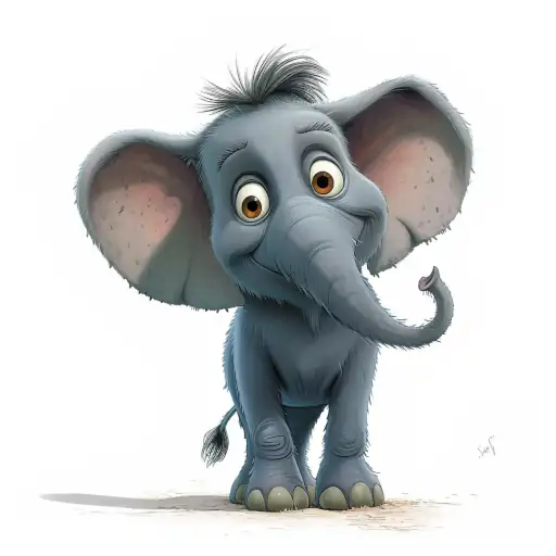 Cartoon elephant illustration