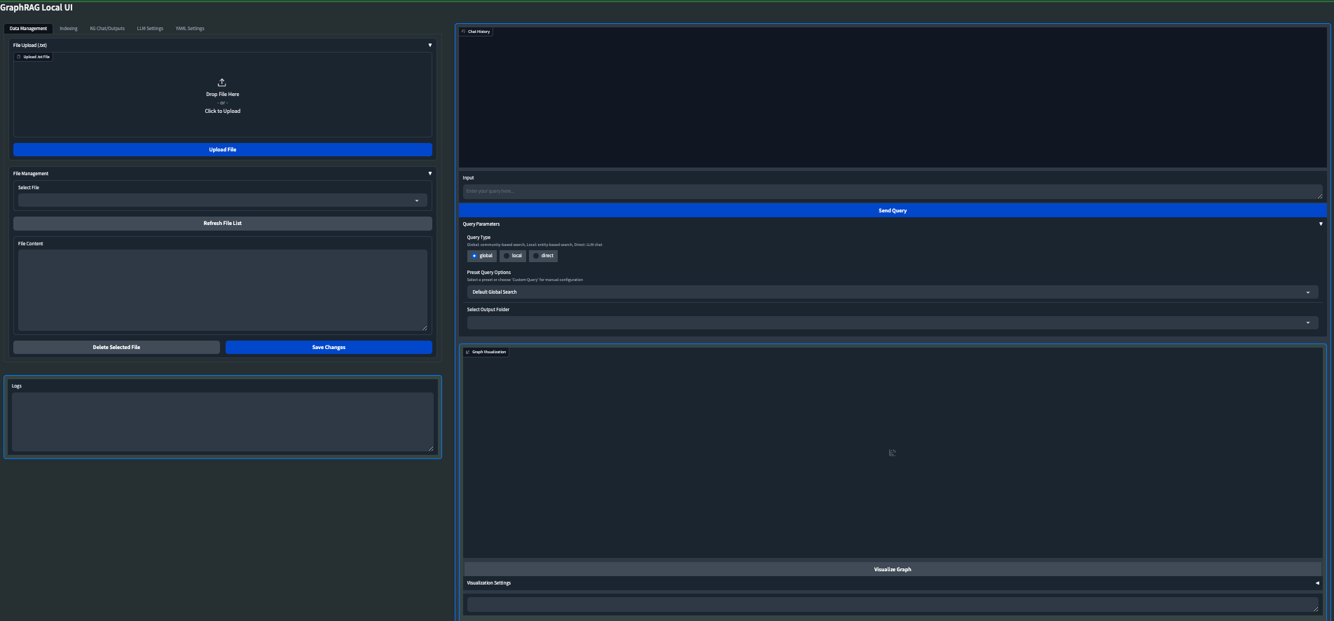 GraphRAG UI