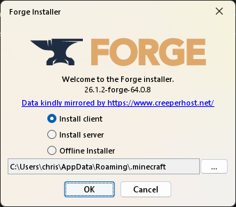 Forge Installer GUI