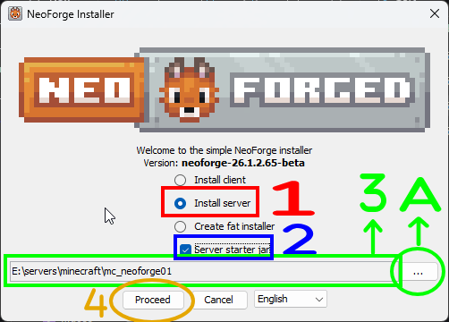 NeoForge Server Installation