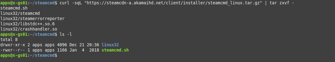 SteamCMD Download & Extract
