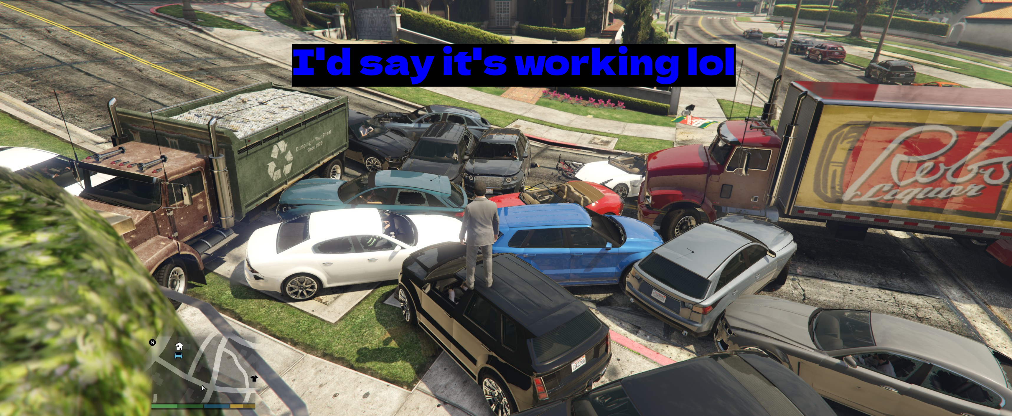 確実に動作しているCrazy Drivers