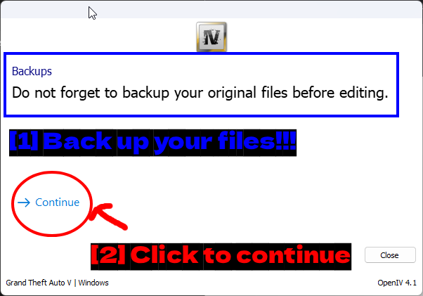 Backup Reminder