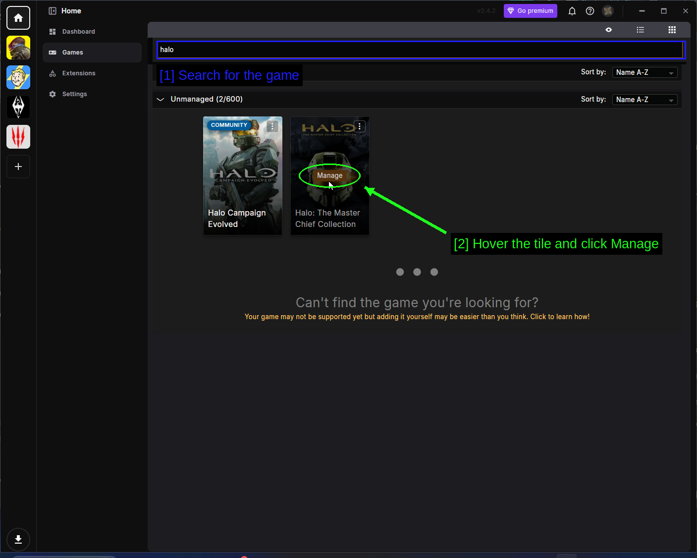 Gestionando MCC en Vortex