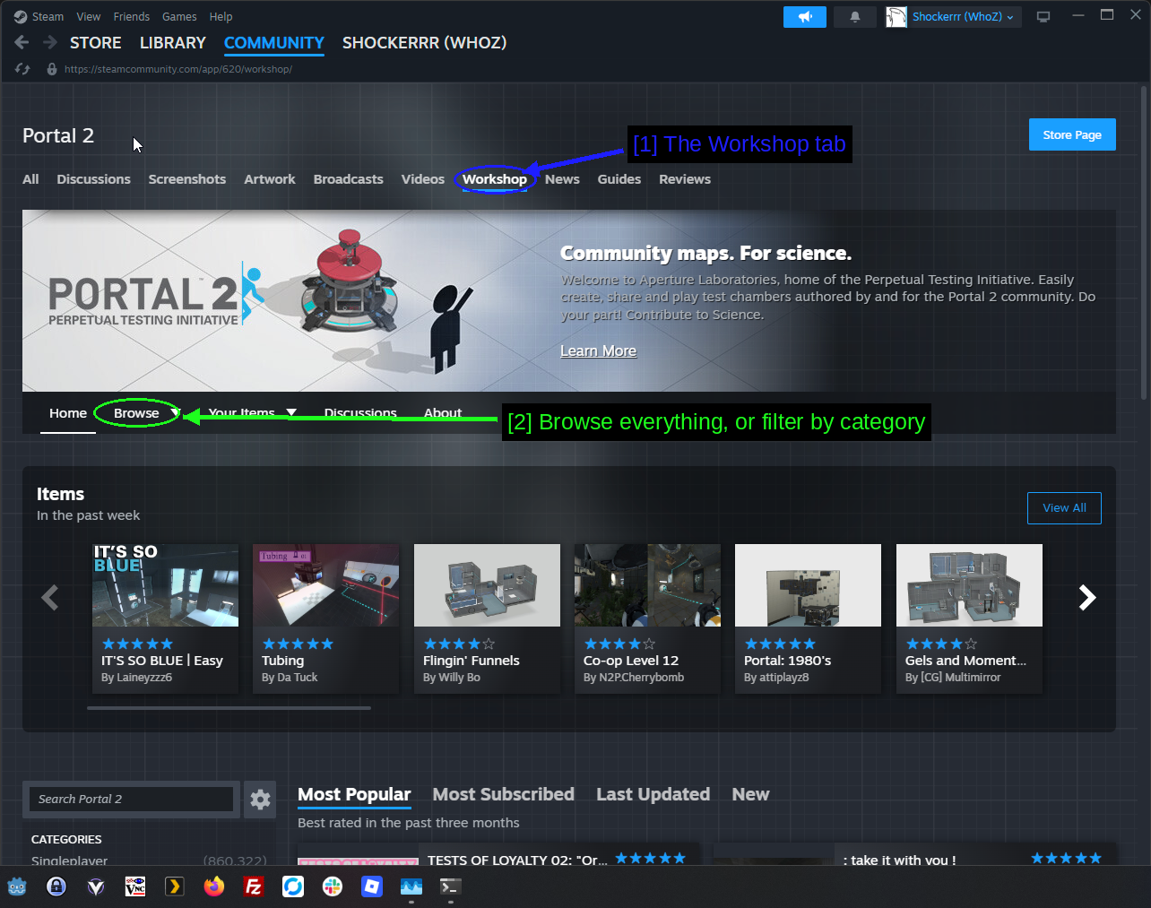 Der Portal 2 Workshop