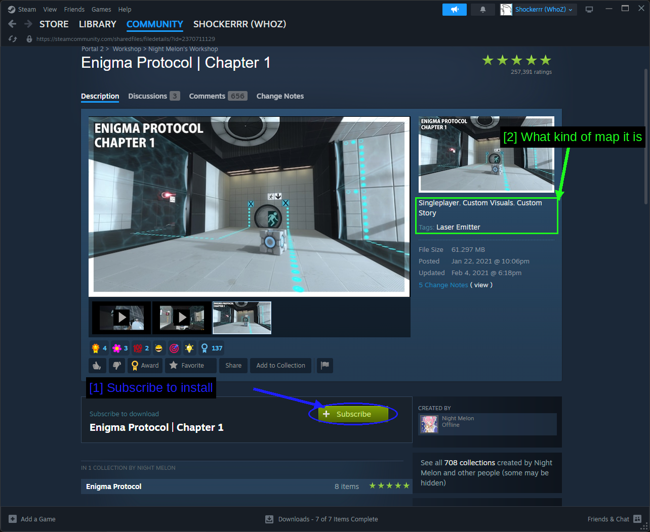 Enigma Protocol im Steam Workshop