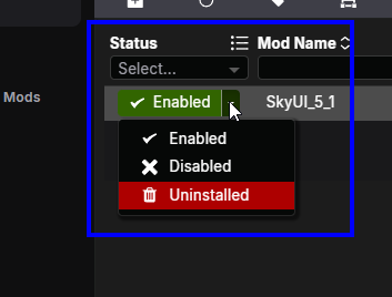 Enable/Disable Dropdown