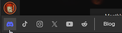 Discord & Social Media Menu