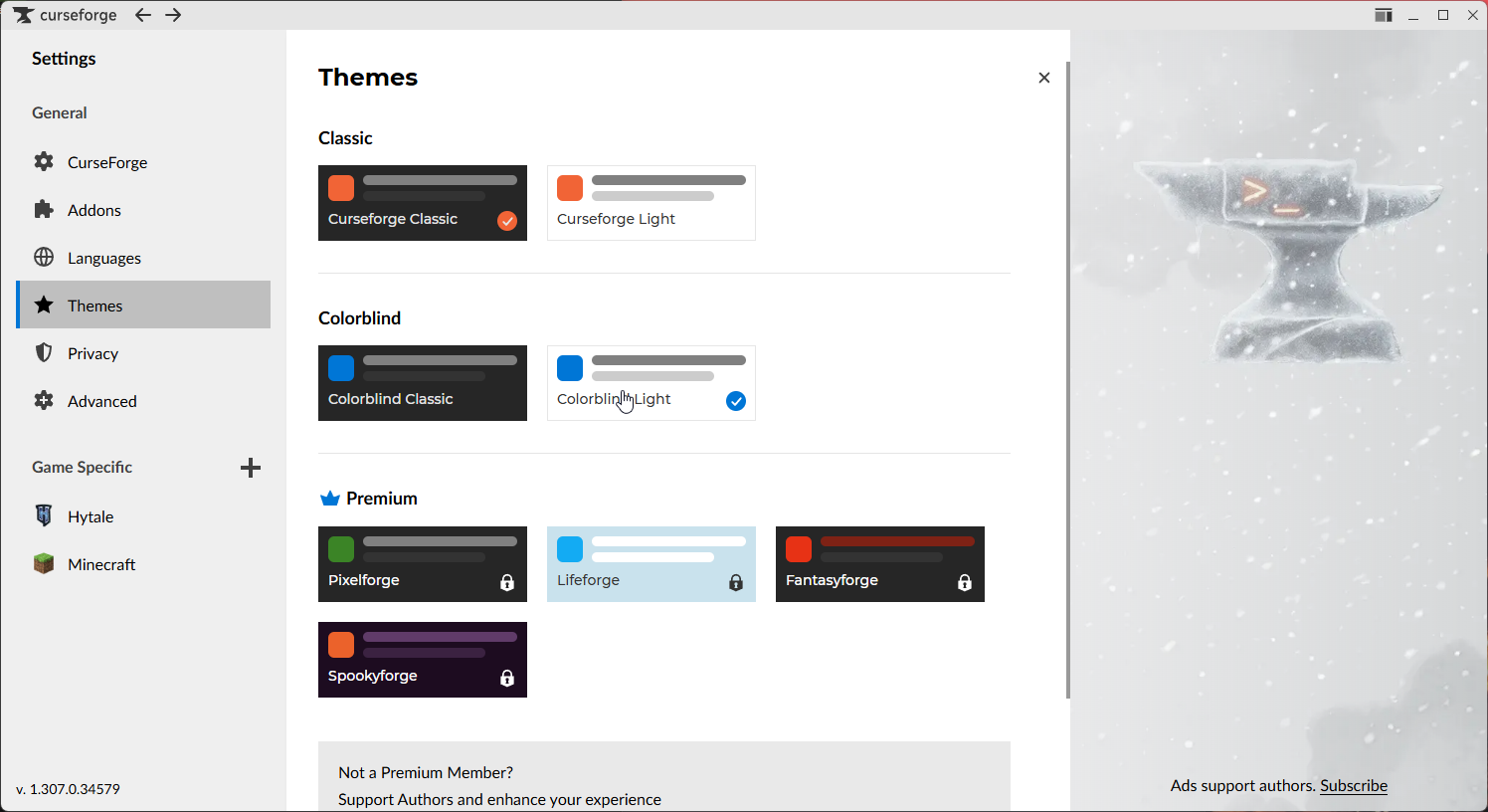 Colorblind Light Theme