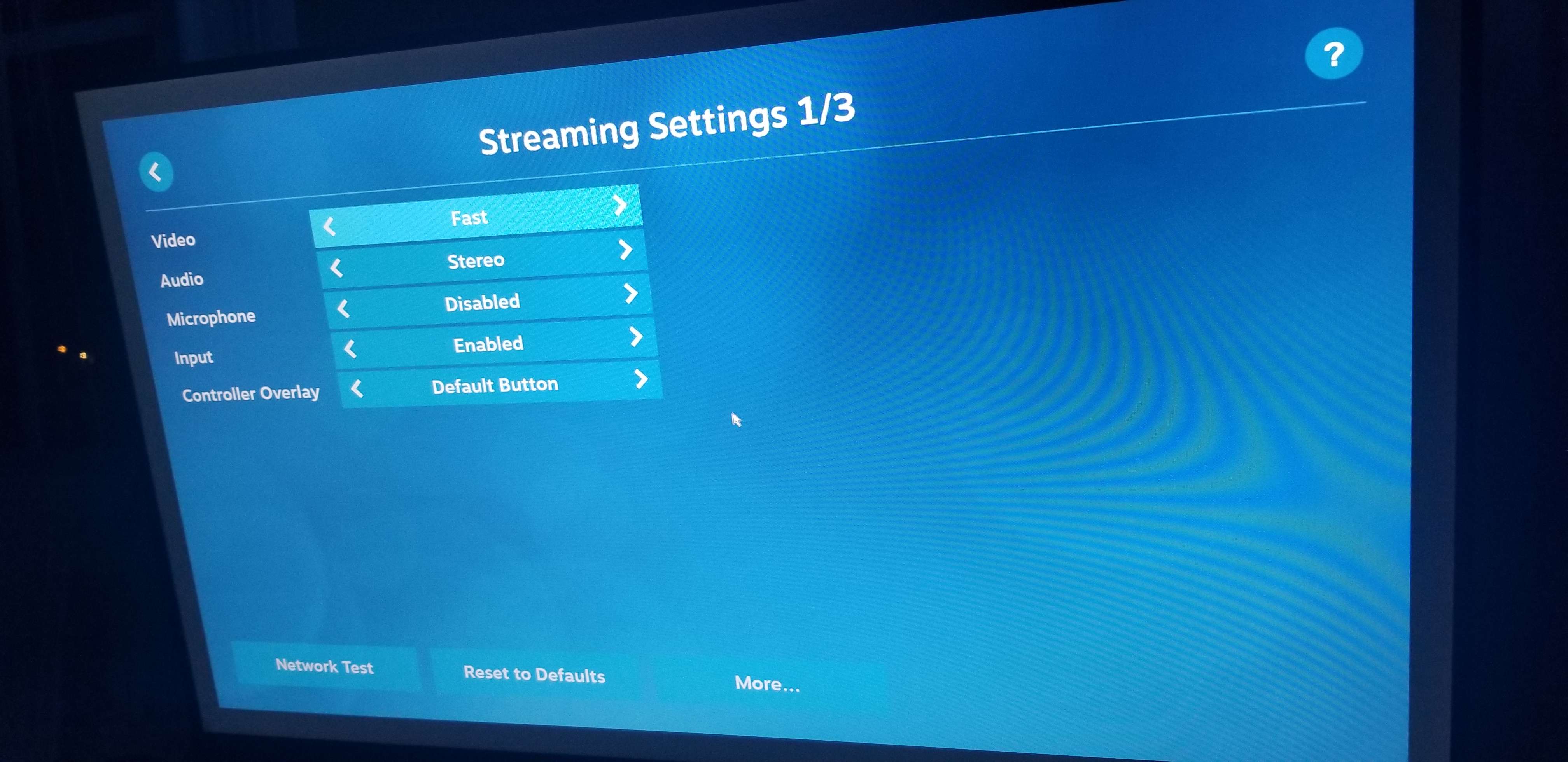 Steam Link Settings 1/3