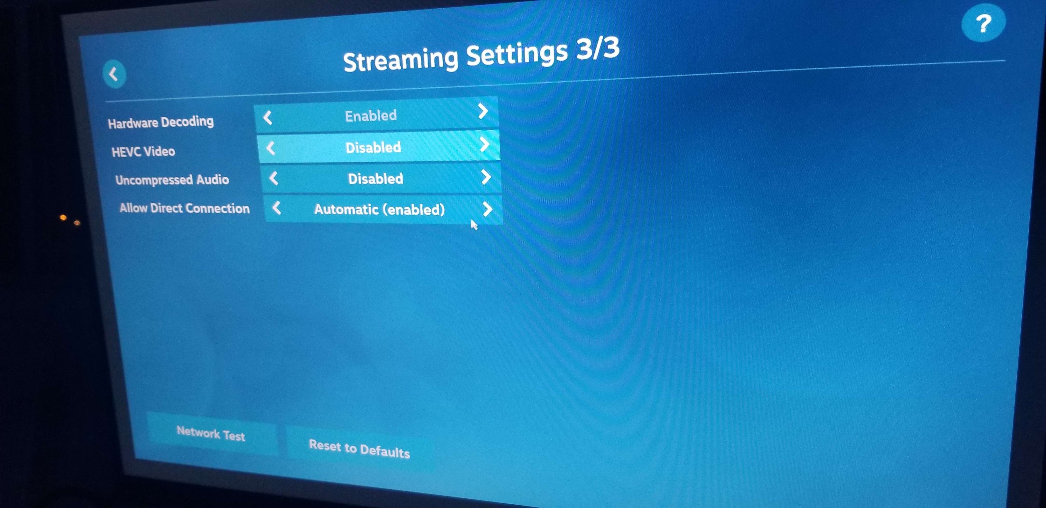 Steam Link Settings 3/3