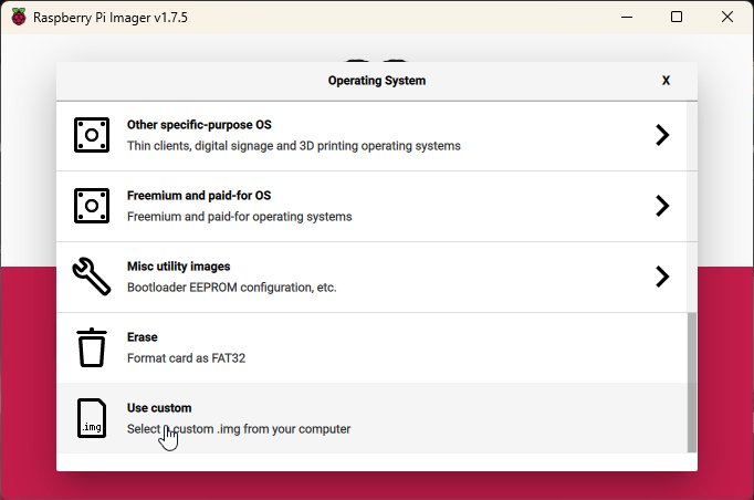 Raspberry Pi Imager