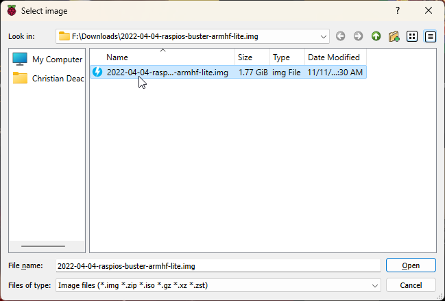 Raspberry Pi Imager