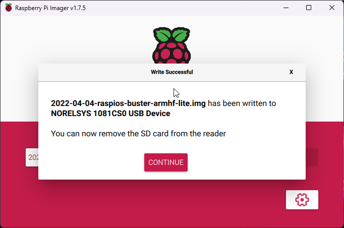 Raspberry Pi Imager