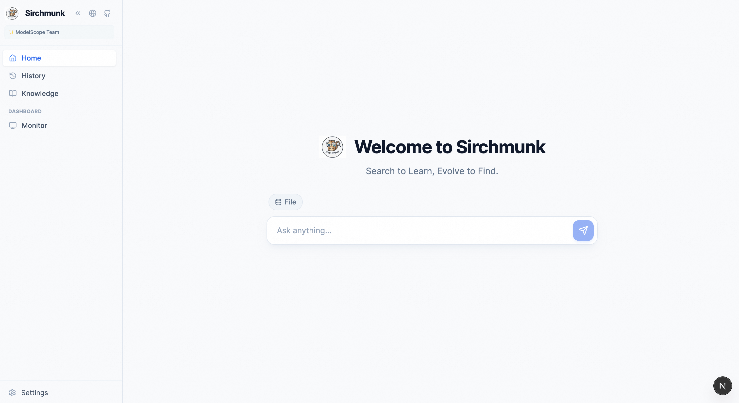 Sirchmunk Home