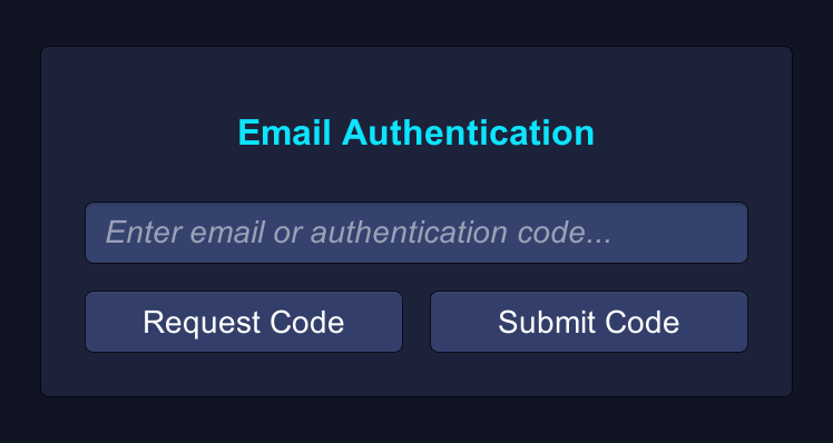 Auth Form Example