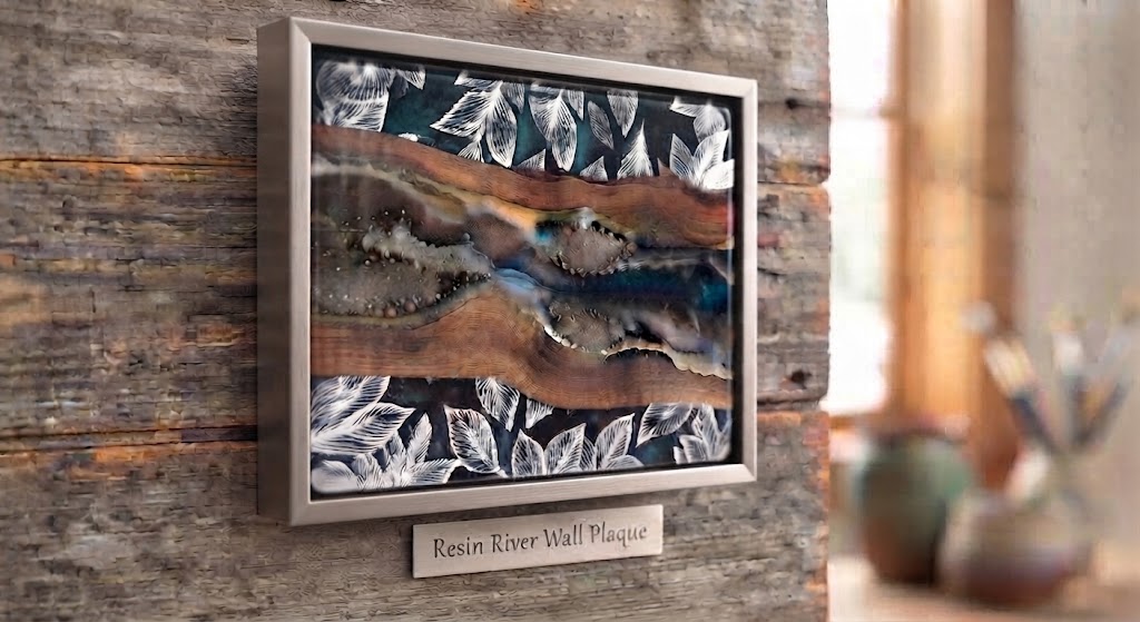 Framed River Wall Art