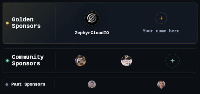 Sponsors