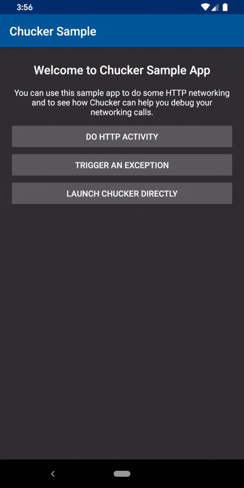 Android Chucker Network Monitor