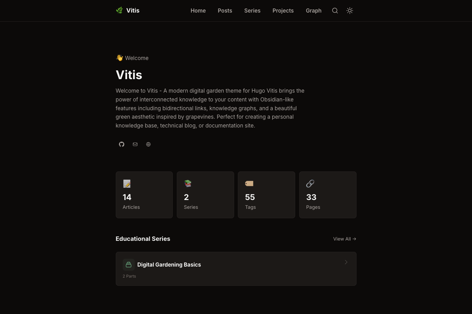 Vitis Theme Screenshot