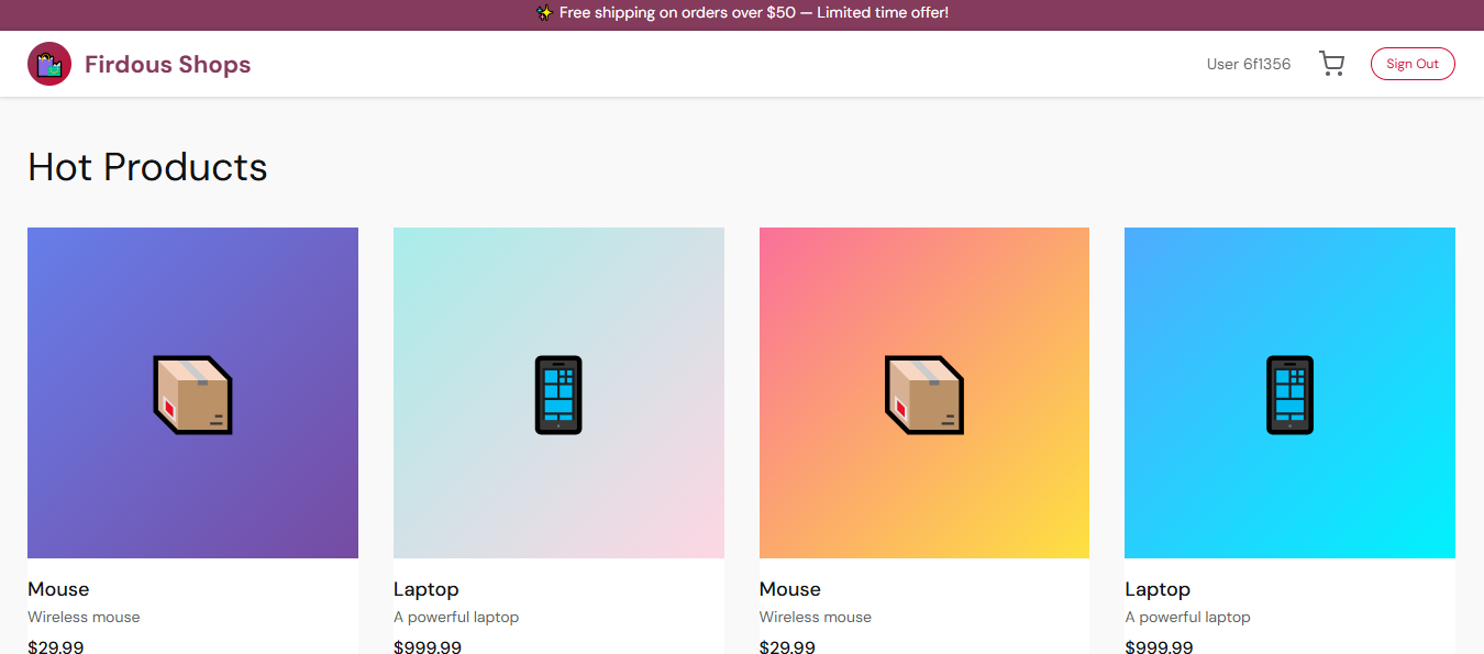 E-Commerce Kubernetes Platform
