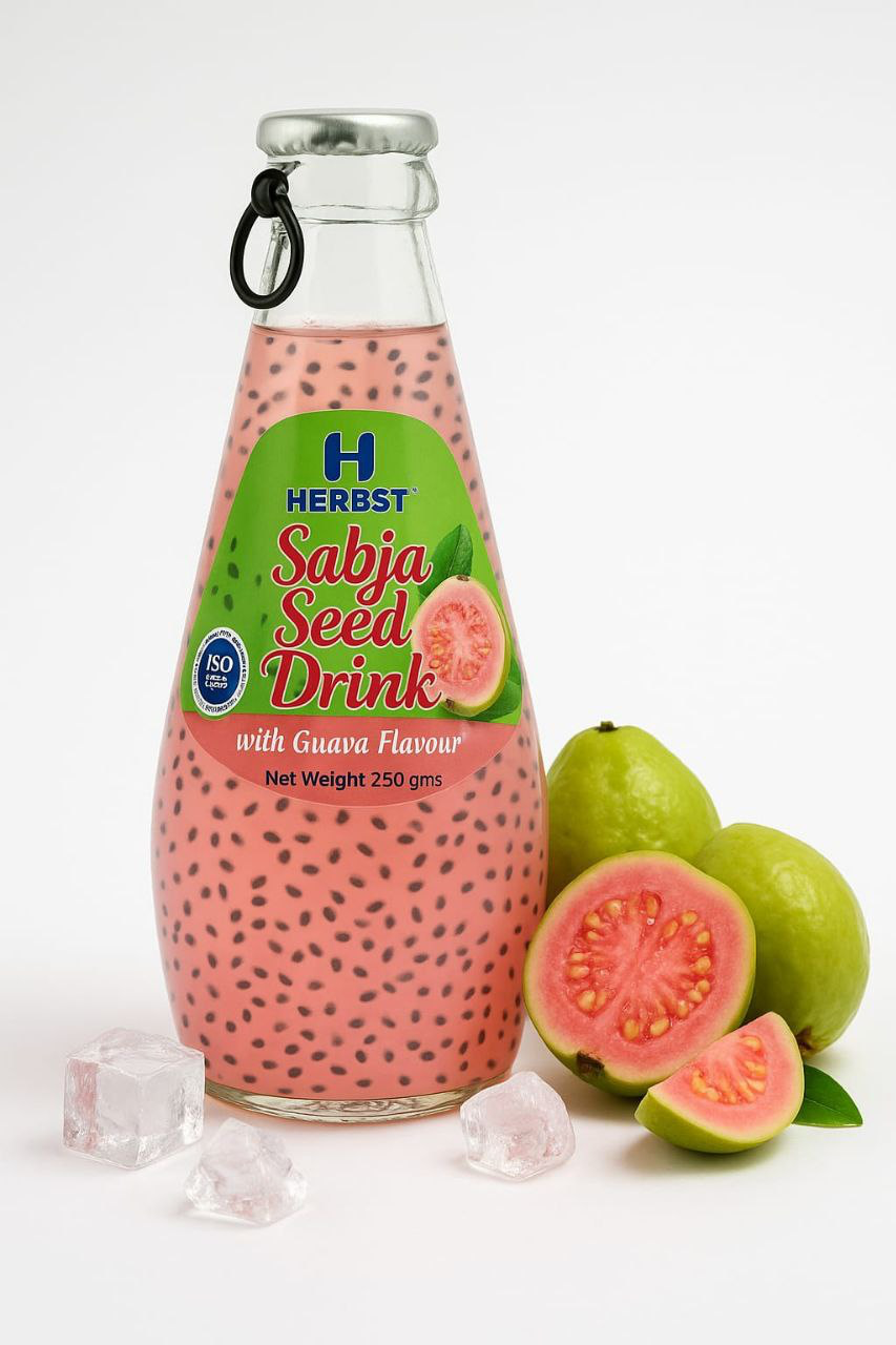 Herbst Guava Sabja Seed Drink