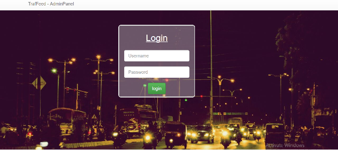 Login Page