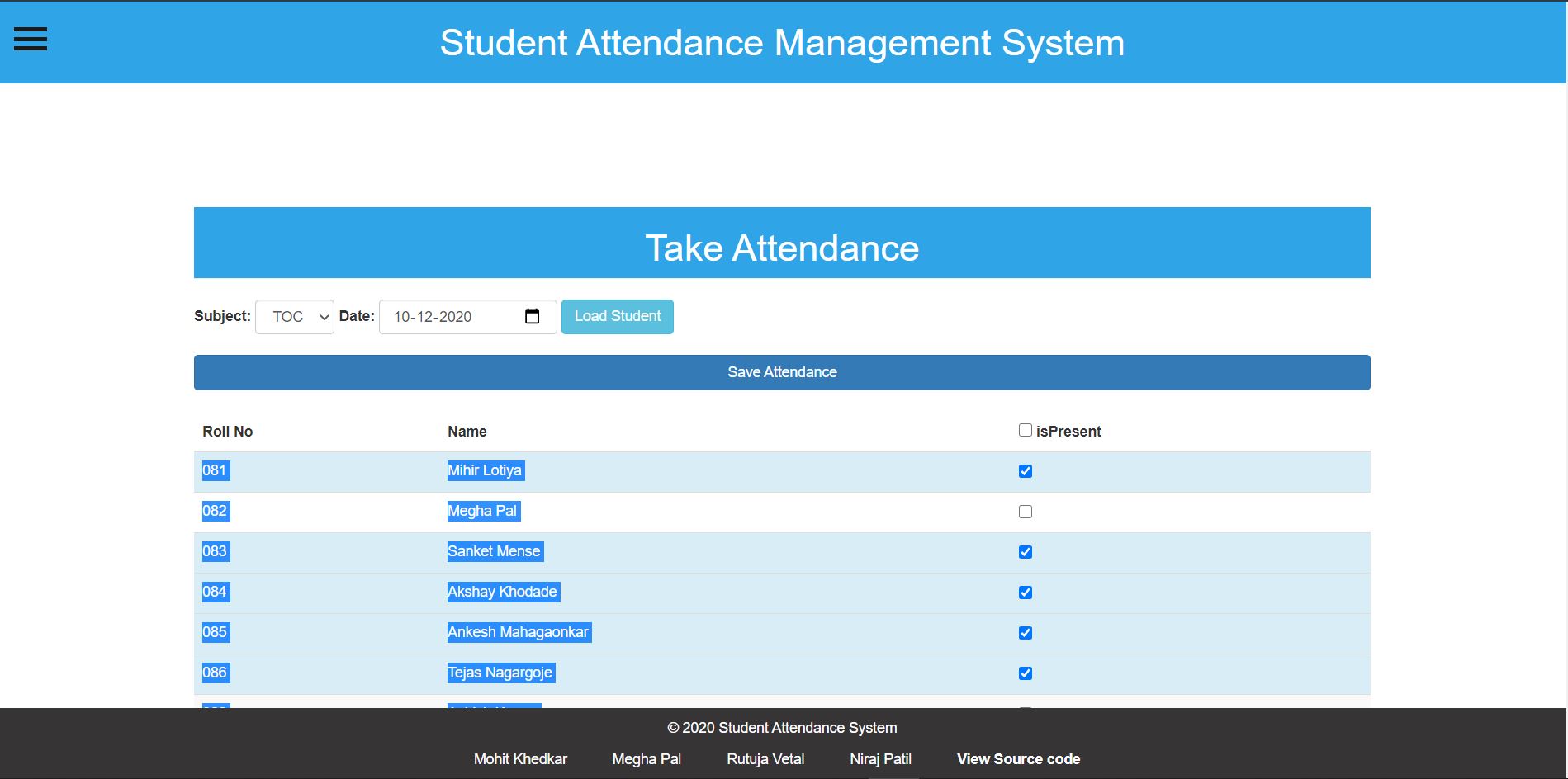 student-attendance-management-system