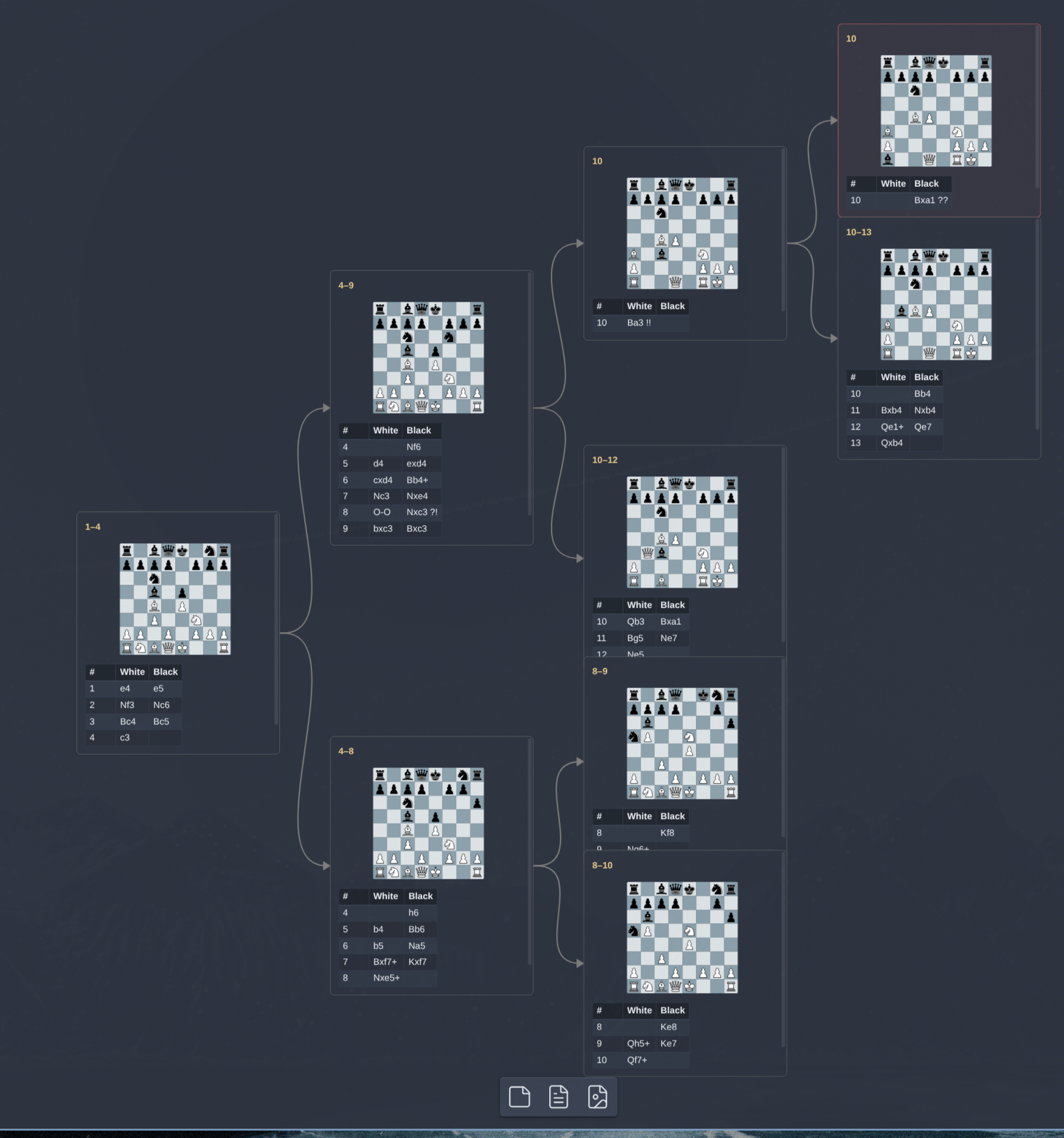 A map exported as a canvas