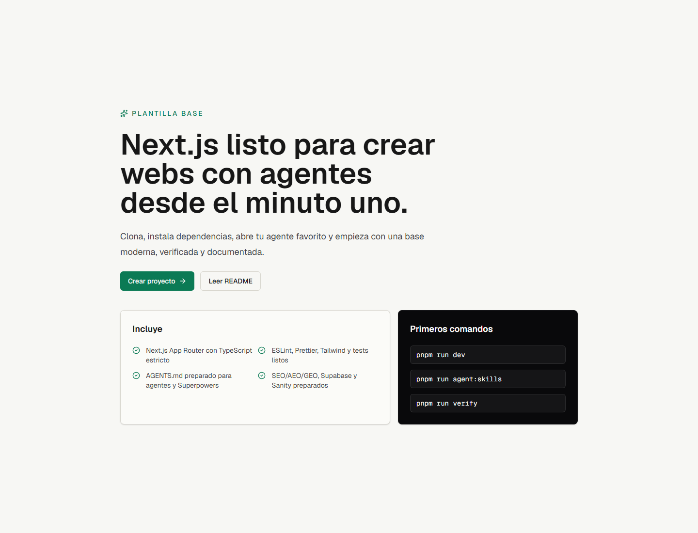 next-agent-template 网站模板截图