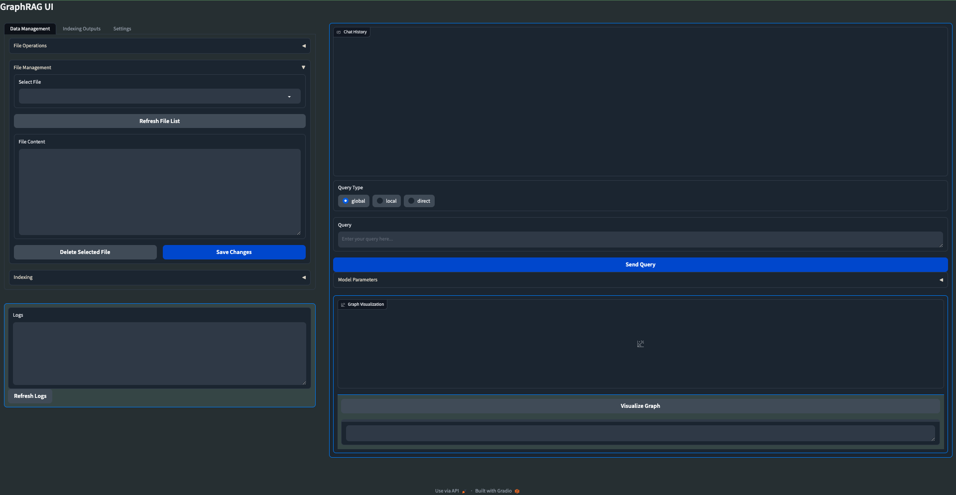 GraphRAG UI