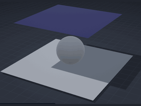 A rubber sheet falls onto a ball, stretches over its crown and pleats into folds