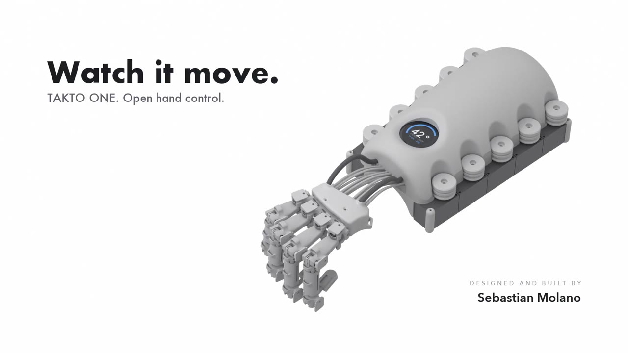 Watch the film on YouTube: I Built a Robot Exoskeleton for My Hand