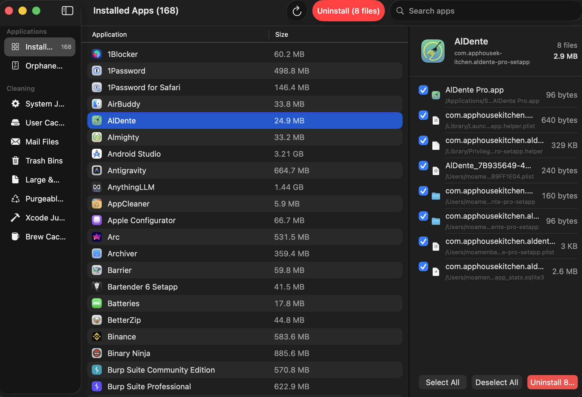 PureMac screenshot