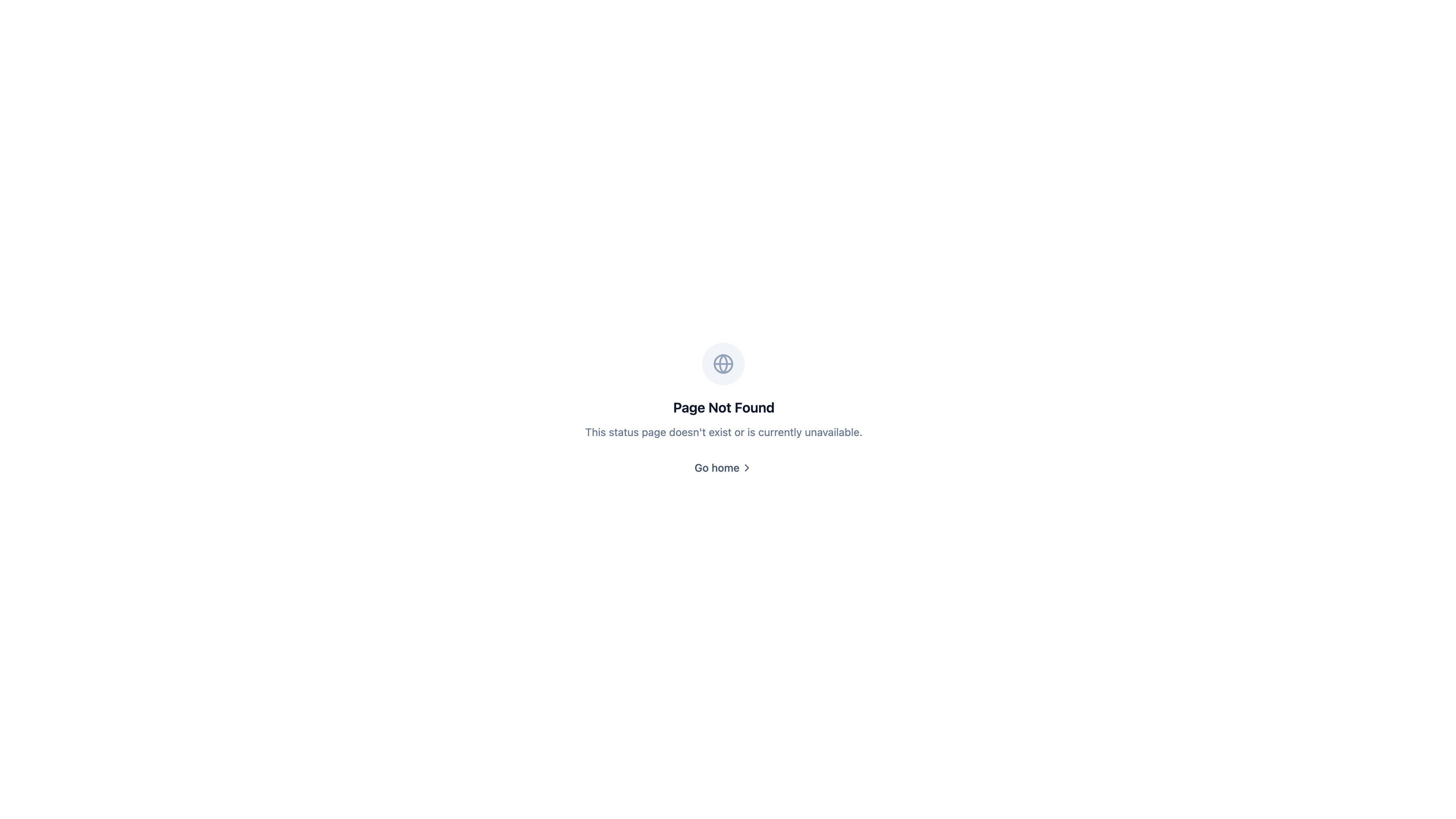 Public Status Page